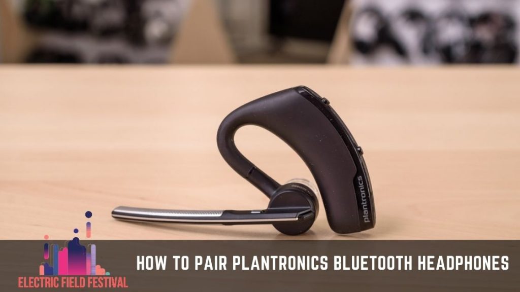 How to best sale connect plantronics earphones